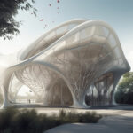 AI Arch Design Membrane Tensile