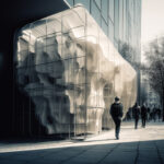 AI Arch Design Parasite pavilion