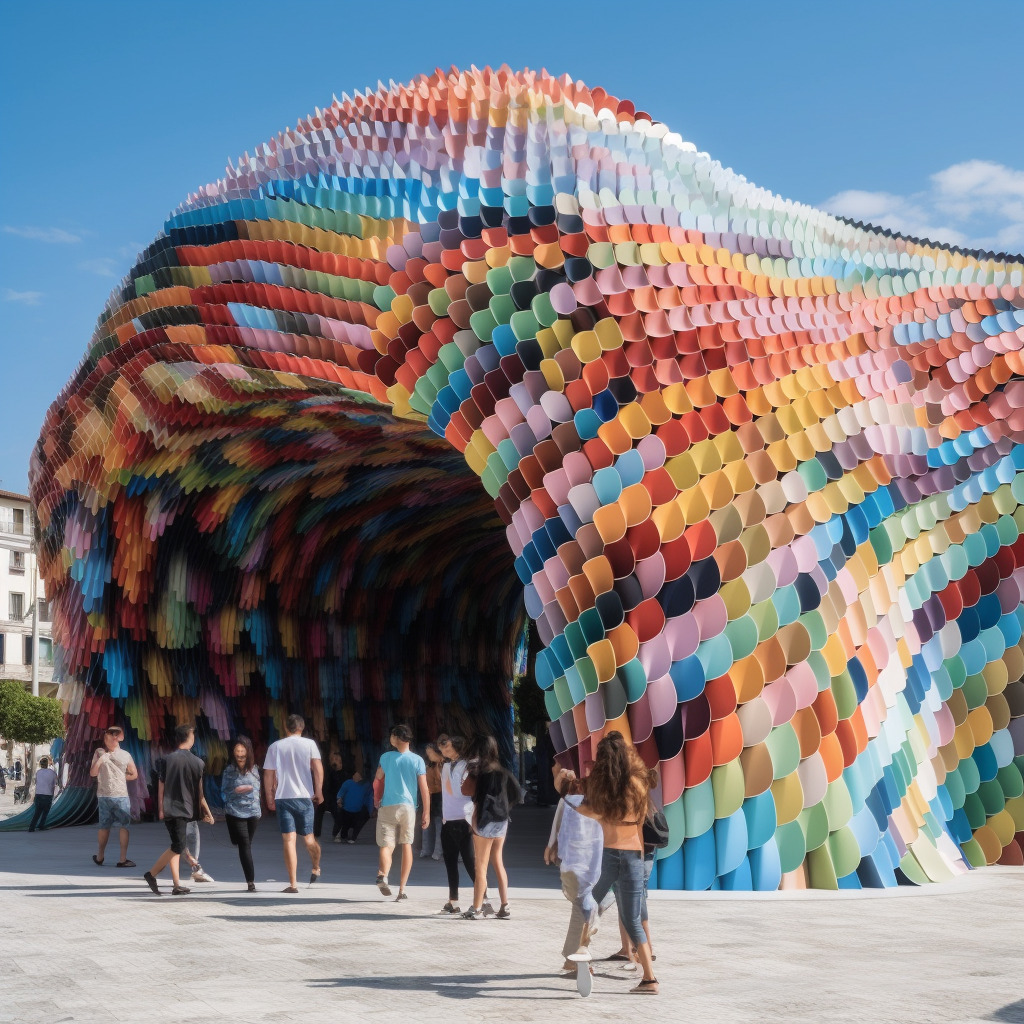 AI Arch Design Pavilion