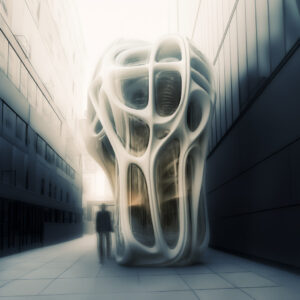 AI Arch Design Experimental tiny structure