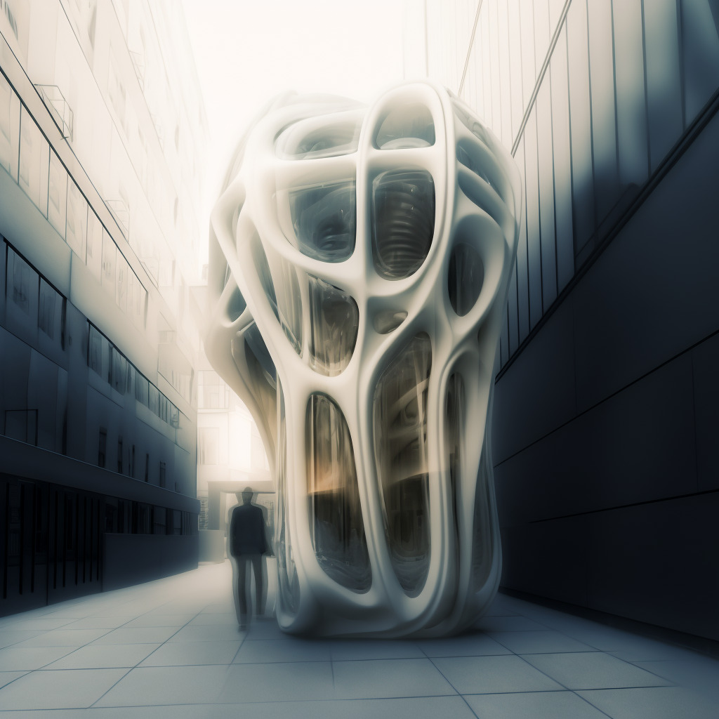 AI Arch Design Experimental tiny structure