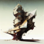 AI Arch Design Surreal