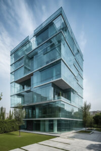 AI Arch Design Glass is green
