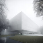 AI Arch Design The Enchanted Ossuary: A Museum of Bones and Time