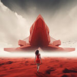 AI Arch Design Desert Chroma: The Reddish Mirage 2
