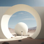 AI Arch Design Alien worlds
