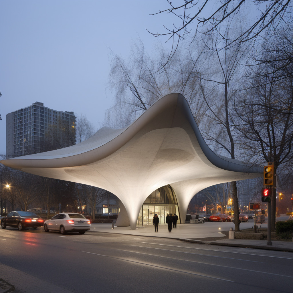 AI Arch Design Hyperbolic