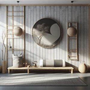 AI Arch Design Yoga and Fitness Room