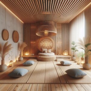 AI Arch Design Meditation Room