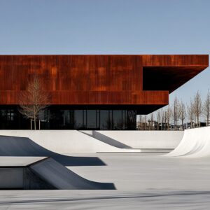 AI Arch Design Skatepark's Museum, Eindhoven
