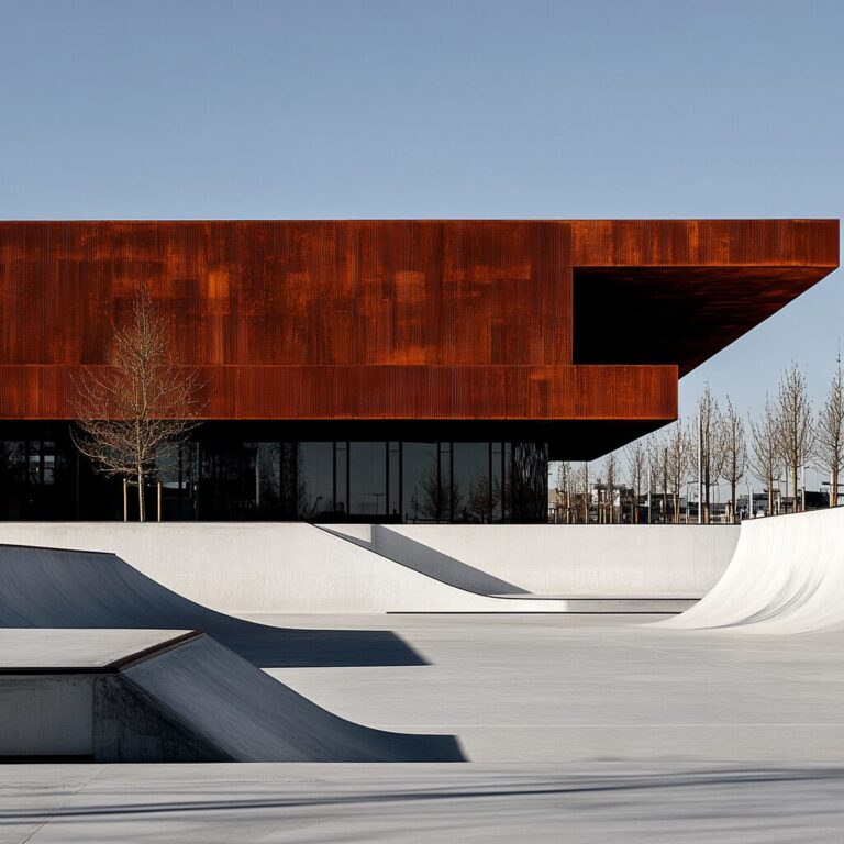 AI Arch Design Skatepark's Museum, Eindhoven